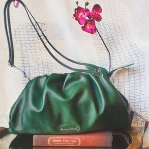 Marina Galanti Green pouch bag